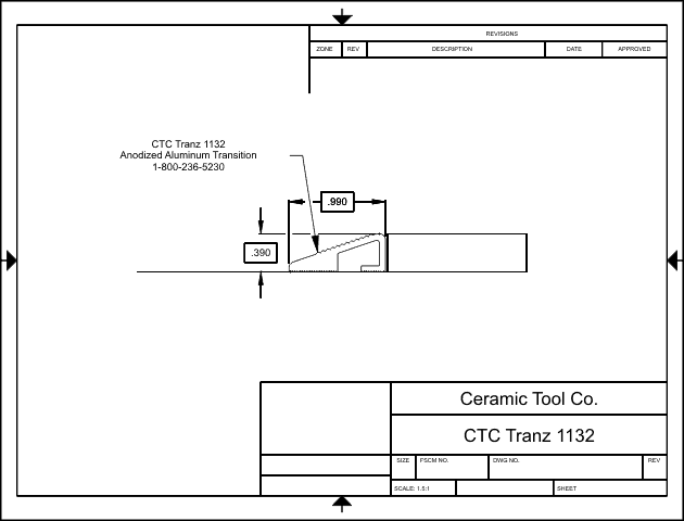 CTC Tranz 1132 Drawing