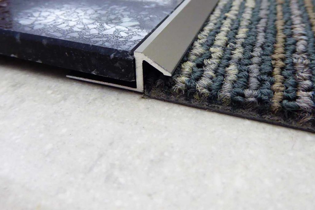 CTS Sloped Carpet Trim Ceramic Tool Company